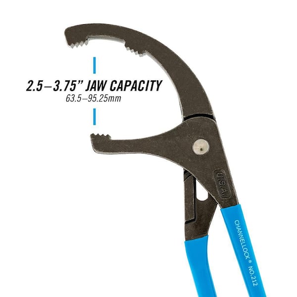 12 in. PVC and Oil Filter Tongue and Groove Plier