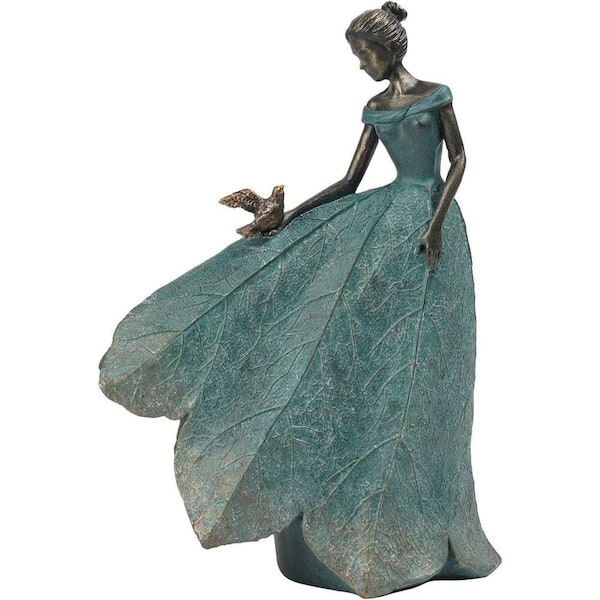 Leaf Angel Fairy Statue Series 8.5 x 5.25 x 12 in. resin indoor and outdoor resin fairy statues ALXQB4D - The Home Depot Leaf Angel Fairy Statue Series 8.5 x 5.25 x 12 in. resin indoor and outdoor resin fairy statues ALXQB4D - The Home Depot