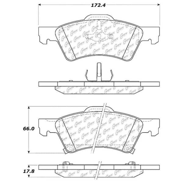 Centric Parts Disc Brake Pad Set