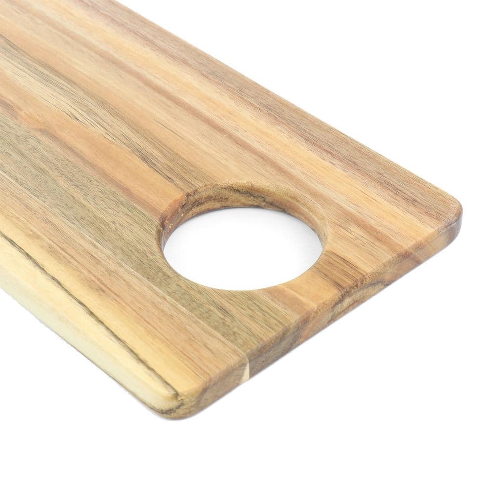 Acacia Wood Rectangular Serving Board, 31.5" x 8"