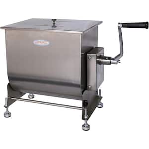 hakka 40L S/S Meat Mixer, Single Shaft, Rotary Tank, Handy Use and Electric Use (With TC12 Body)