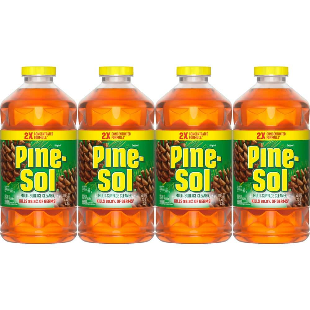 Pine-Sol 80 OZ. Original Disinfecting All-Purpose Cleaner (4-Pack) C ...