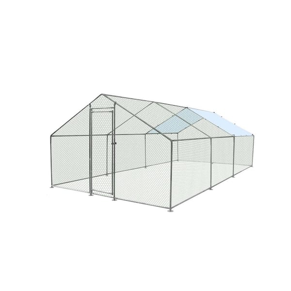 Unbranded Coverage Area Around 0.004447-Acre Wireless Chicken Coop