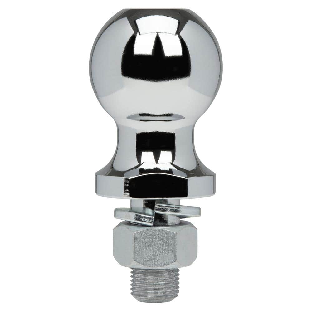Class 2 3,500 lb. 2 in. Ball Diameter, 3/4 in. Shank Diameter, 1-1/2 in. Shank Length Chrome Trailer Hitch Ball price history on PriceWatchPro