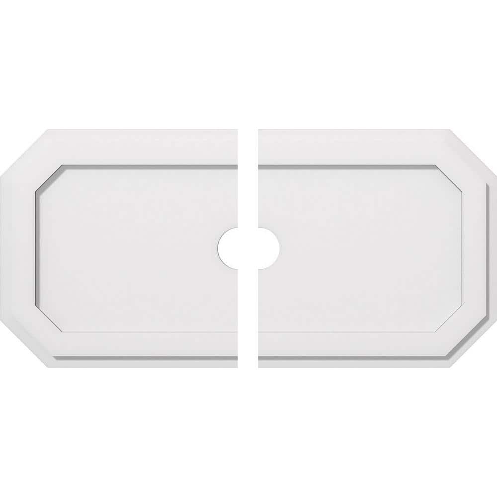 34 in. W x 17 in. H x 3 in. ID x 1 in. P Emerald Architectural Grade PVC Contemporary Ceiling Medallion (2-Piece) price history on PriceWatchPro