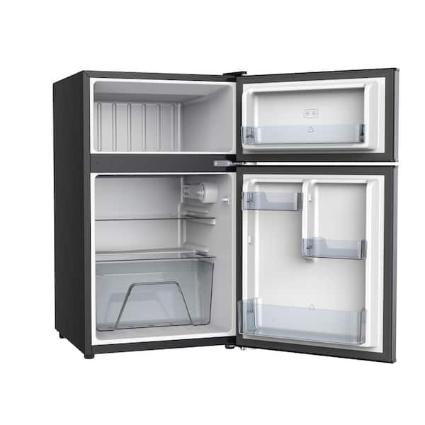  Fcicarn 3.5 Cu. Ft. LockFresh double door fridge with