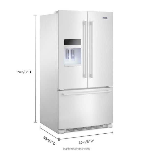 Maytag French Door Fridge (MFI2570FEW) - White Maytag French Door Fridge (MFI2570FEW) - White