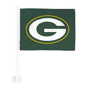 NFL Bay Packers Car Flag in Green