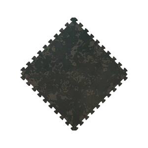 Green Camo 25 in. x 25 in. x 0.55 in. Dual Sided Impact Foam Gym Tile (17.35 sq. ft.)