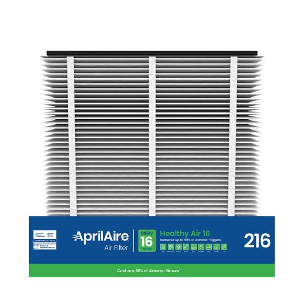 AprilAire 20 in. x 25 in. x 4 in. Air Cleaner Filter for WholeHouse