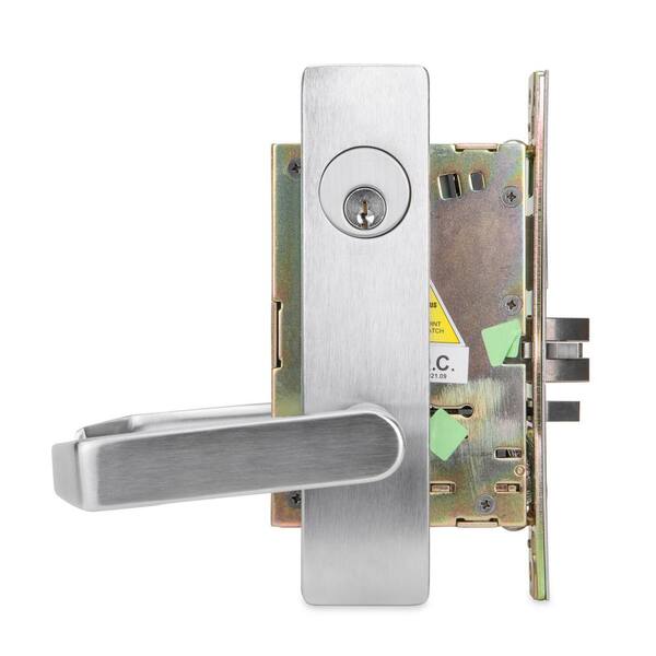 Taco DXML Series Brushed Chrome Grade 1 Classroom Mortise