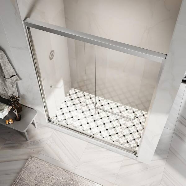 UNIKOO UKD06 56 to 60 in. W. x 76 in. H Double Sliding Semi