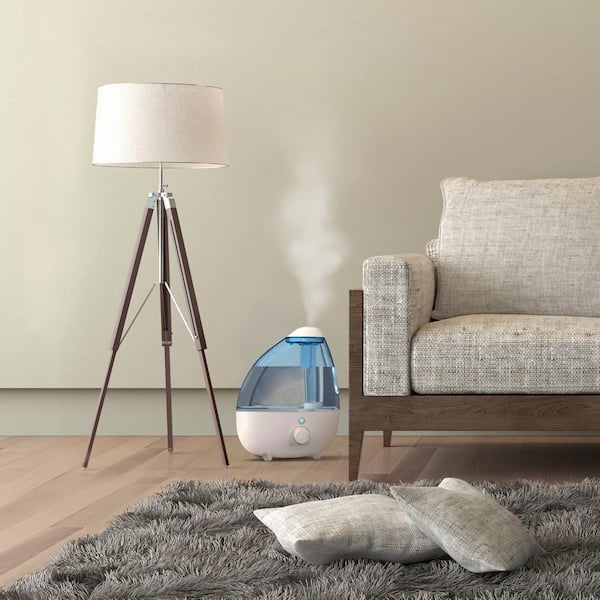 Pure Enrichment Extra-Large Ultrasonic Cool Mist Humidifier with Optional  Night Light White