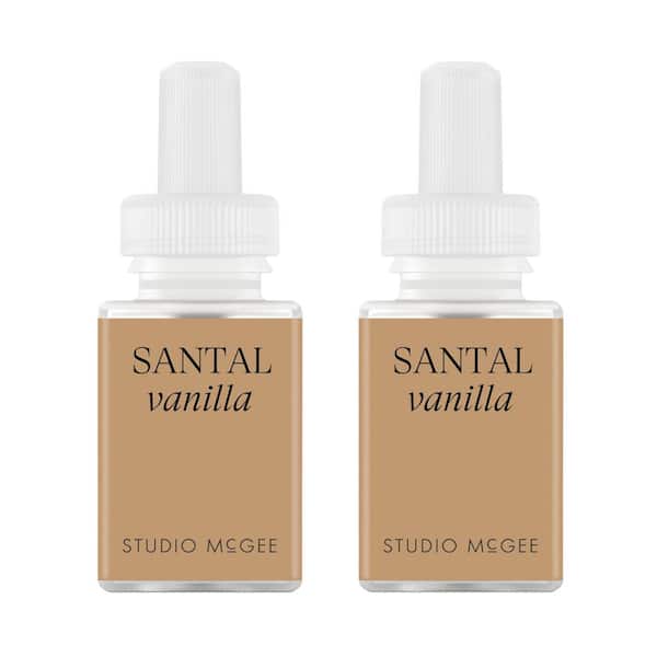 Studio McGee - Santal Vanilla - Fragrance Refill for Smart Fragrance Diffusers - 2 Pack