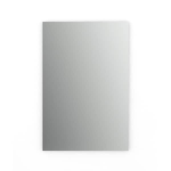Delta 24 in. W x 36 in. H (M3) Frameless Rectangular Standard Glass Bathroom Vanity Mirror
