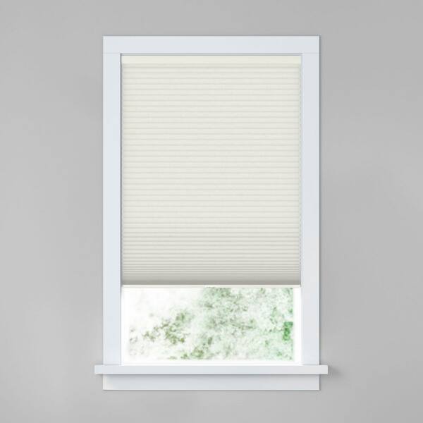 LEVOLOR Classic Value Powder Cordless Light Filtering Polyester 3/4 in. Cellular Shades - 37.25 in. W x 66 in. L