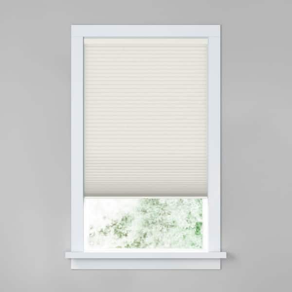 LEVOLOR Classic Value Powder Cordless Light Filtering Polyester 3/4 in. Cellular Shades - 70 in. W x 36 in. L