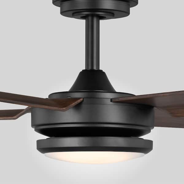 Altitude Laritza 56 in. LED Indoor/Outdoor Matte Black
