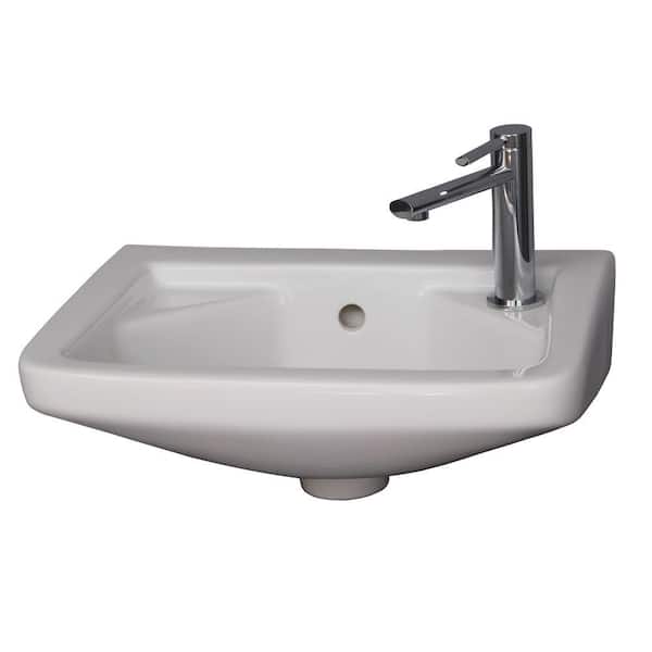 Have A Question About Barclay Products Mirna Wall Hung Bathroom Sink In White Pg 1 The Home Depot - Wall Mount Bathroom Sink Home Depot
