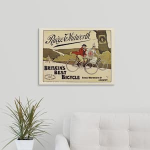 "Rudge Whitworth Bicycles - Vintage Advertisement" by Vintage Apple Collection Canvas Wall Art