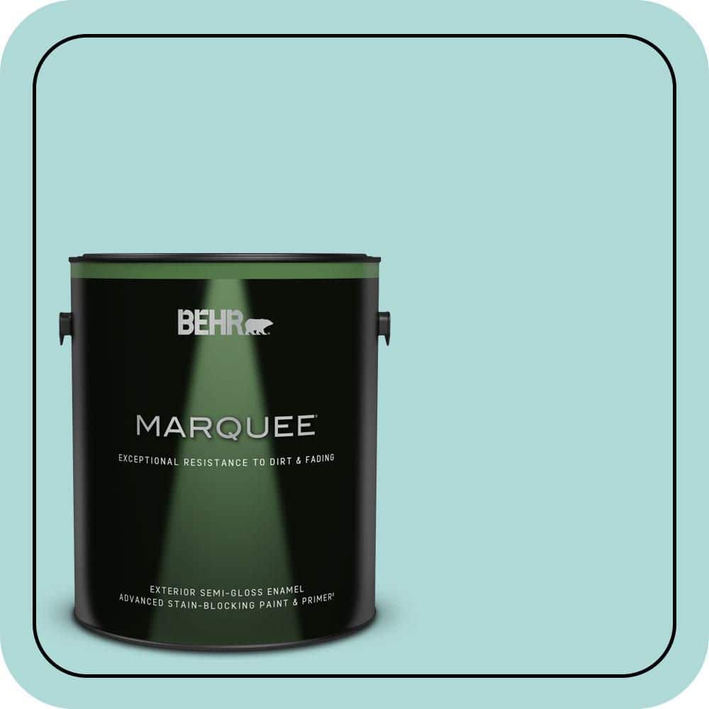 1 gal. #510C-3 Rivers Edge Semi-Gloss Enamel Exterior Paint & Primer price history on PriceWatchPro