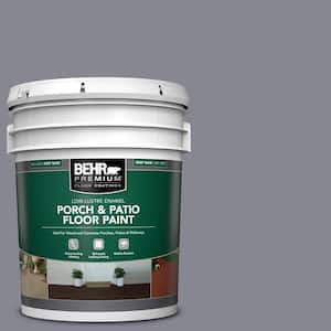 5 gal. #PPU16-15 Gray Heather Low-Lustre Enamel Interior/Exterior Porch and Patio Floor Paint