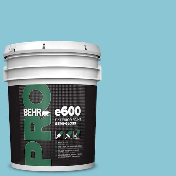 BEHR PRO 5 gal. #530D-4 Maiden Voyage Semi-Gloss Exterior Paint