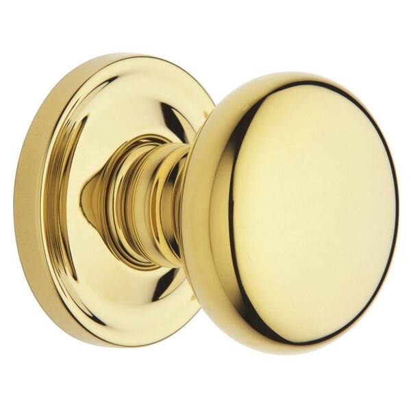 Baldwin Estate Classic Polished Brass Full Dummy Door Knob