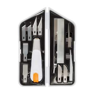 Heavy-duty Utility Knife Set with 11 Blades