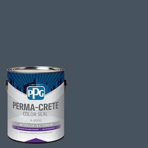 Color Seal 1 gal. PPG10-09 Soothing Sapphire Satin Interior/Exterior Concrete Stain