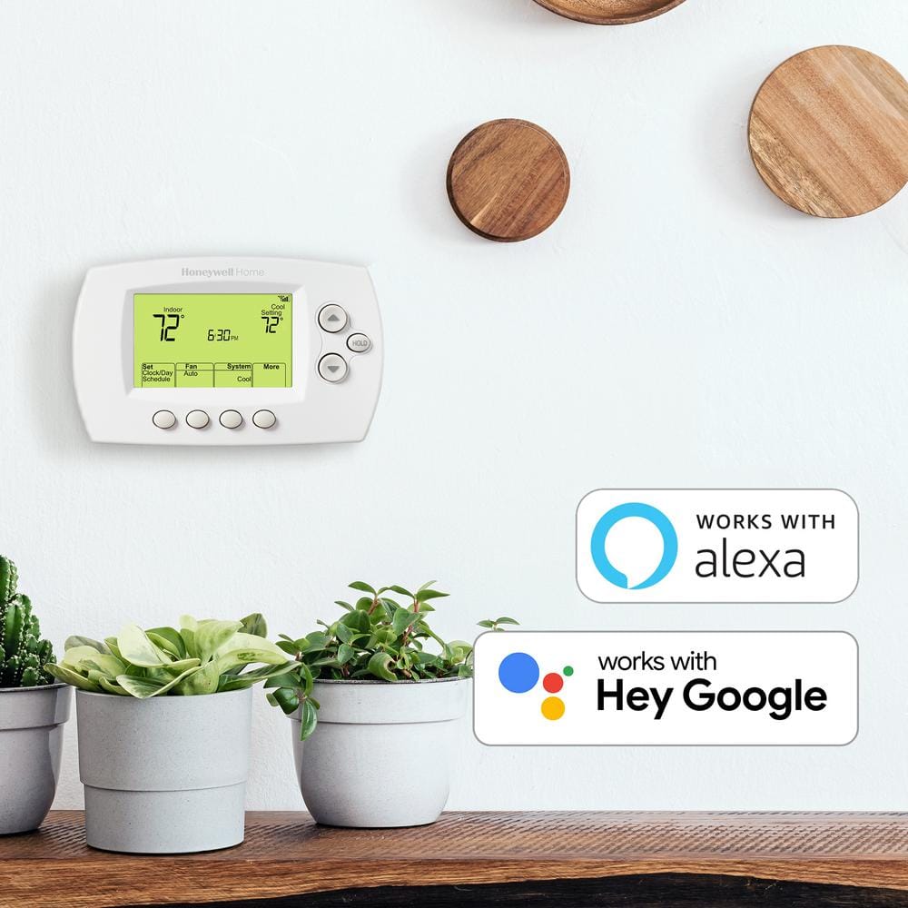 Honeywell Home White WiFi 7-Day Programmable Thermostat