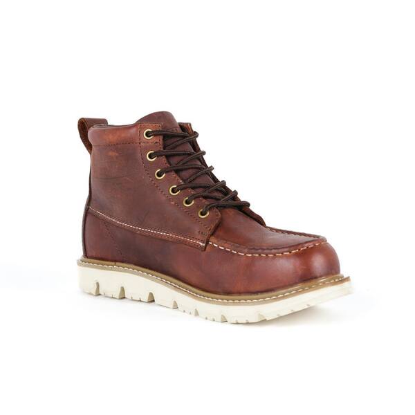 DEWALT Men's Canton 6'' Work Boots - Steel Toe - Walnut Pitstop