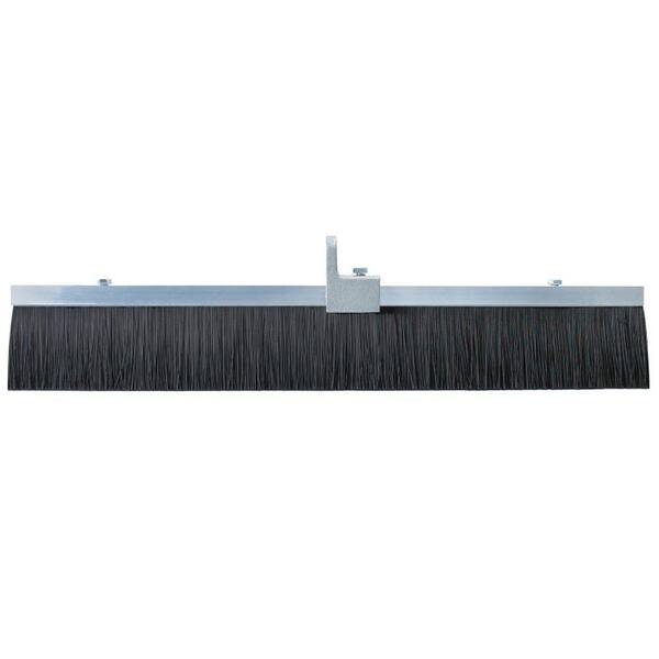 Kraft Tool Co. 24 in. Black Polypropylene Concrete Finish Broom-Aluminum Block