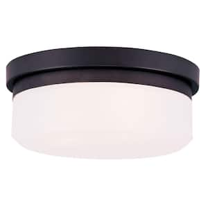 Stratus 2 Light Bronze Flush Mount or Wall Mount