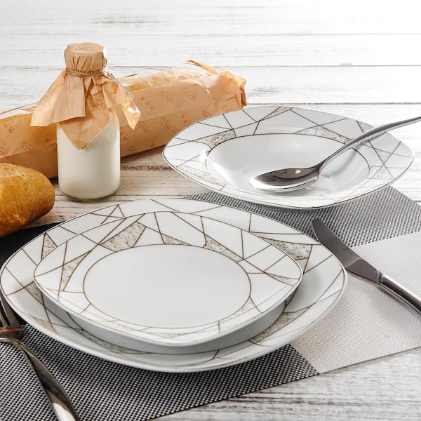 Serving plates clearance set