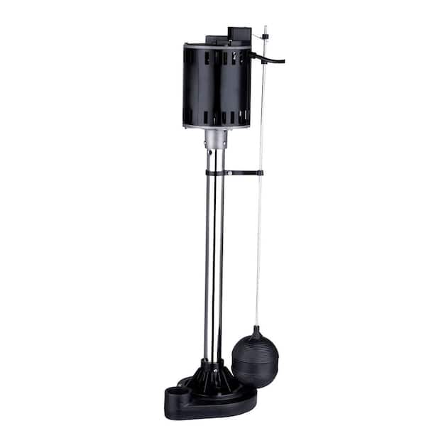 LEO 1/3 HP Pedestal Pump with Stainless Steel Column and Cast Iron Base