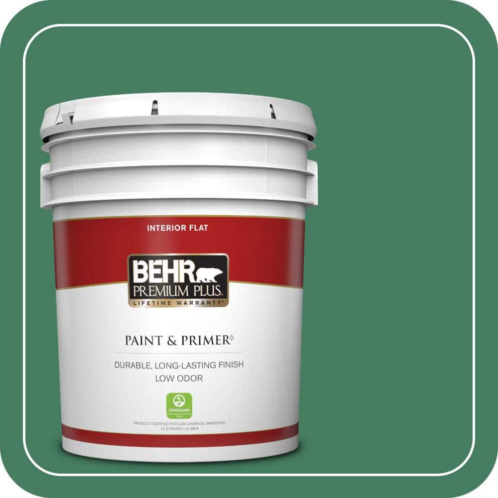 5 gal. #470D-6 Greenbelt Flat Low Odor Interior Paint & Primer price history on PriceWatchPro