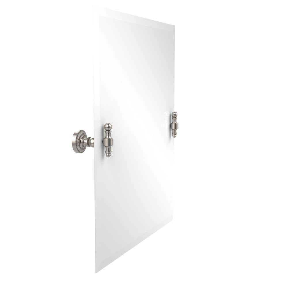Allied Brass RetroDot Collection 21 in. x 26 in. Frameless Rectangular