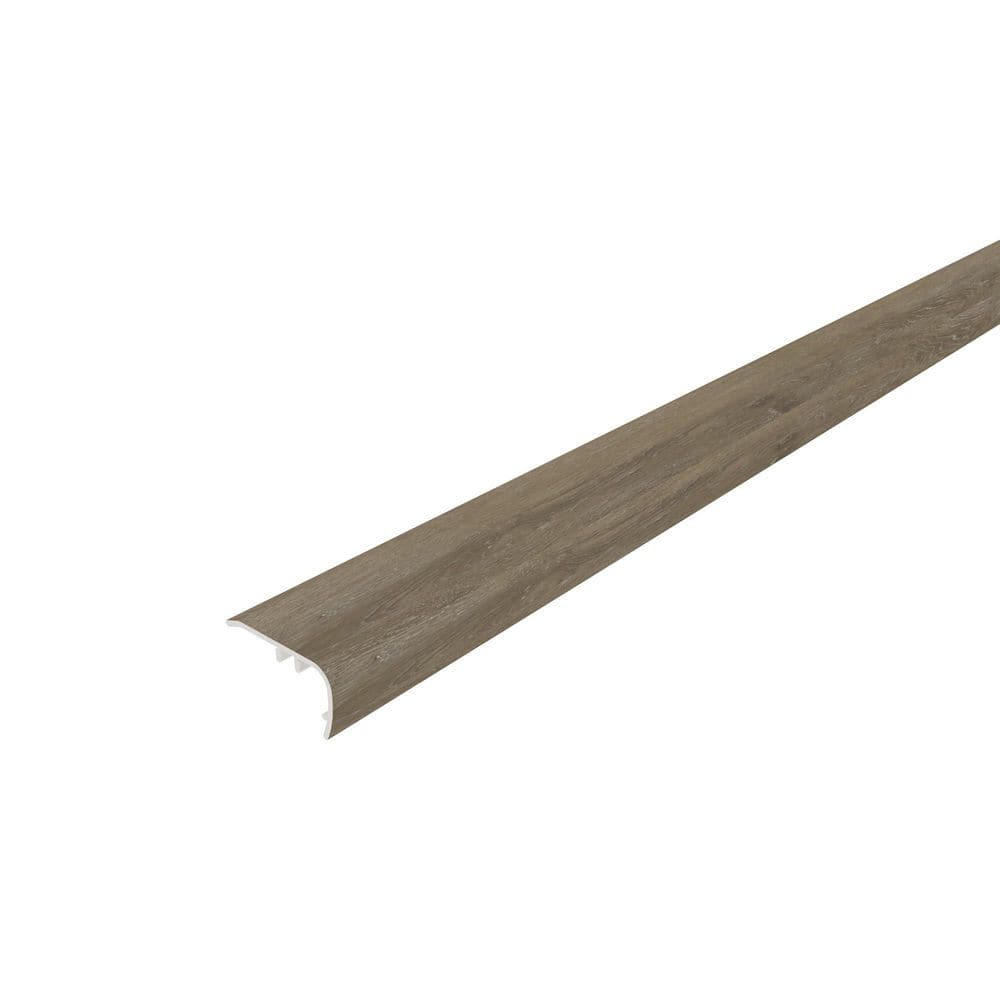EverLux Basic Bison 1.1 in. T x 2.05 in. W x 94.5 in. L Overlap Stair Nose Molding price history on PriceWatchPro