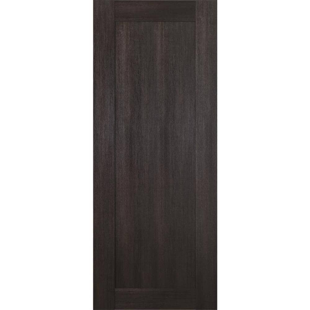 Vona 07 18 in. W x 80 in. H x 1-3/4 in. D 1-Panel Solid Core Veralinga Oak Wood Interior Door Slab -  Belldinni, 164015