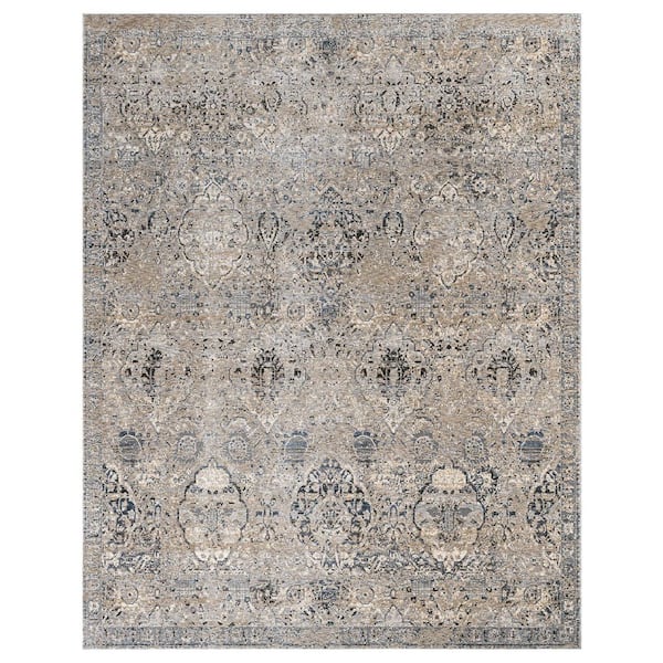 Camilla 2 ft. x 10  ft. Grey Western Area Rug
