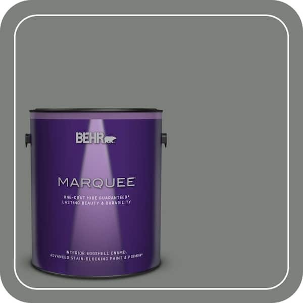 BEHR MARQUEE 1 gal. #MQ6-20 Coastal Storm One-Coat Hide Eggshell Enamel Interior Paint & Primer