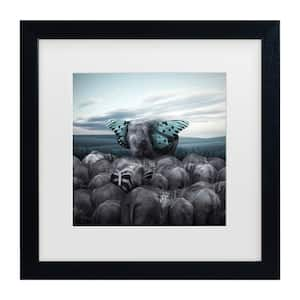 Hardibudi Hail to the King Matted Framed Photography Wall Art 19.5 in. x 19.5 in.