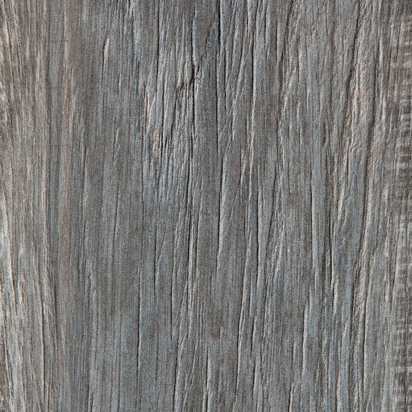 DuraDecor Take Home Sample-Polished Pro Smokey Stone 20 MIL x 6 in. W Click Lock Waterproof Luxury Vinyl Plank Flooring