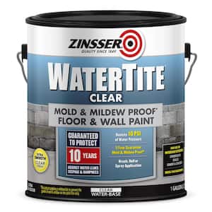 1 gal. WaterTite Mold and Mildew-Proof Clear Water Based Waterproofing Interior/Exterior Paint (2-Pack)
