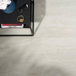 Elmdale Cotton 28MIL x 12 in. W x 24 in. L Glue Down Waterproof Luxury Vinyl Plank Flooring (20 sqft/case)