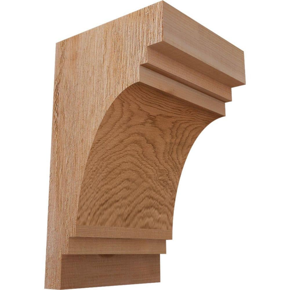 6 in. x 6 in. x 10 in. Western Red Cedar Pescadero Rough Sawn Corbel price history on PriceWatchPro