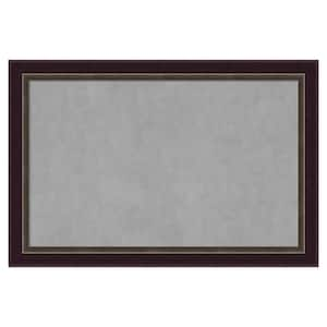 Signore Bronze 36 in. x 24 in Framed Magnetic Board