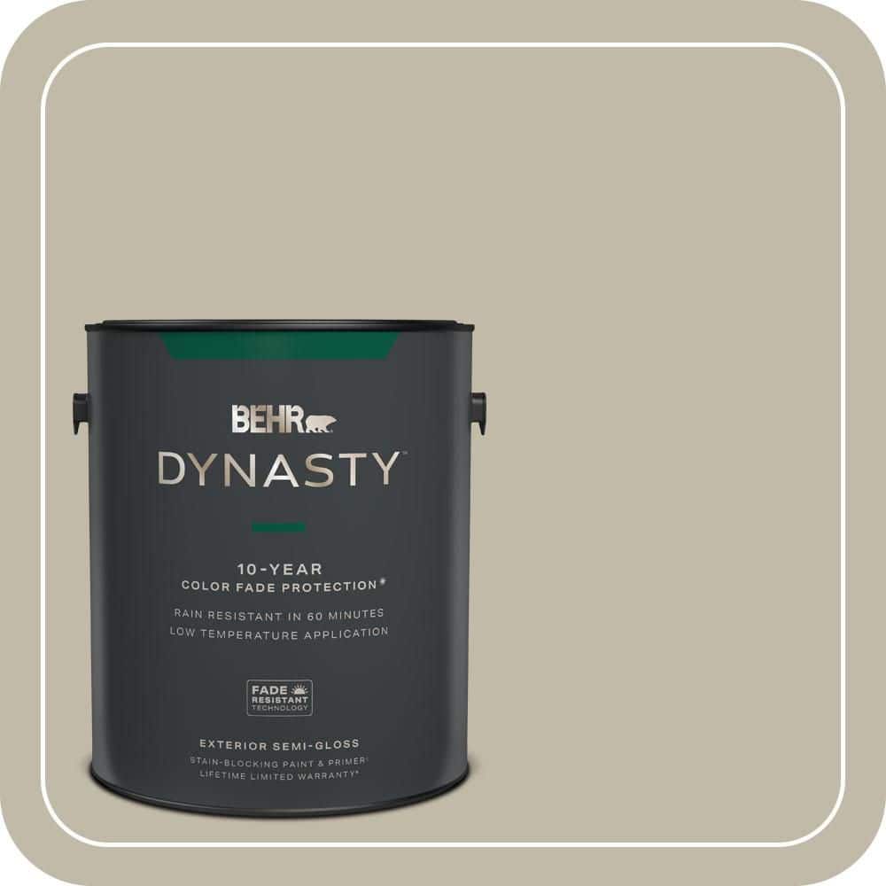 1 gal. Home Decorators Collection #HDC-FL13-10 Wilderness Gray Semi-Gloss Enamel Exterior Stain-Blocking Paint & Primer price history on PriceWatchPro