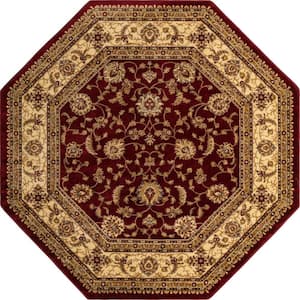 Voyage St. Louis Red 7 ft. 11 in. x 7 ft. 11 in. Area Rug